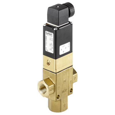Burkert 3/2-Way Solenoid Valve, 0340